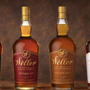 W.L. Weller 4 bottle bourbon collection